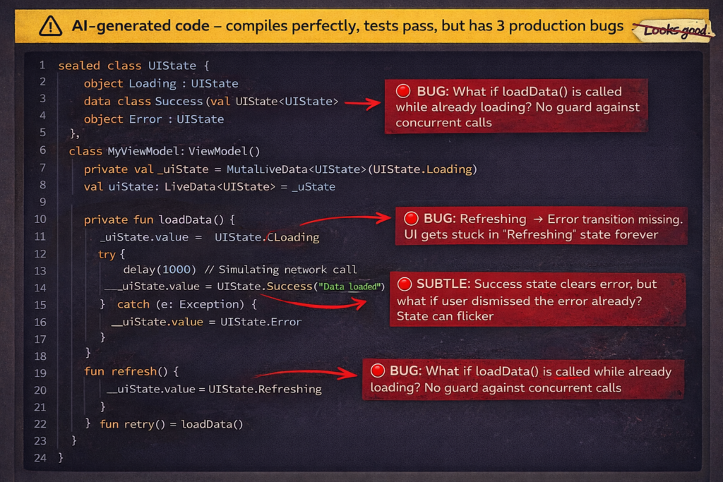 Where AI failed in coding